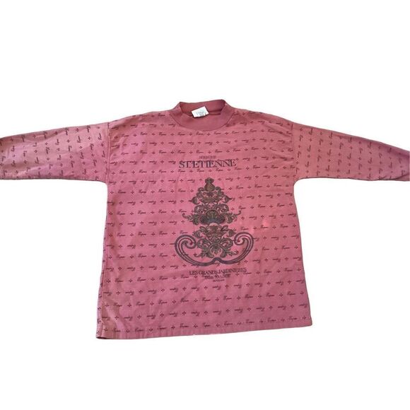 Express Long Sleeve Shirt High Collared Rare Preppy Everyday Casual - Picture 1 of 10